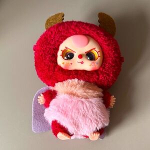 Baby Three Elf Plush Series Beetle Plush Toy Bag Charm